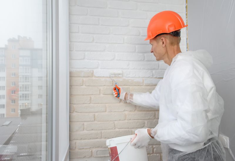 Products For Masonry Wall Paintings in use